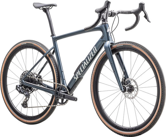 Specialized Diverge Expert Carbon 28" Gravelbike - cast blue metallic-silver dust/55 mm/28"/L/172,5 mm