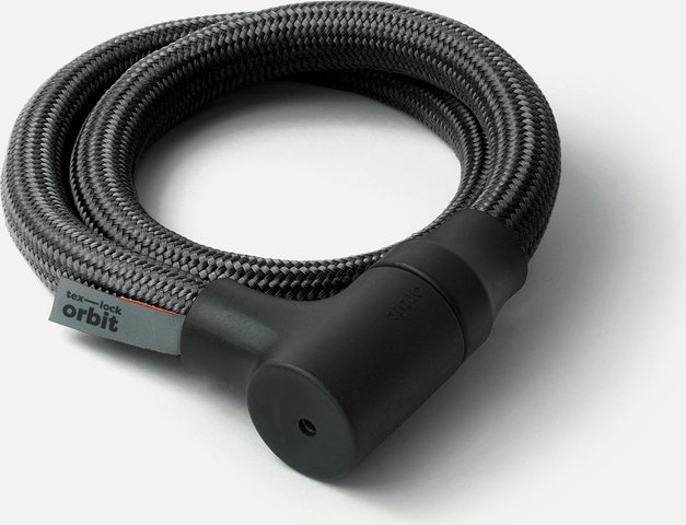 tex-lock orbit chain lock - onyx black/120 cm