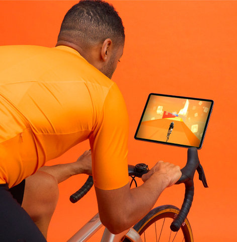 Wahoo Entrenador KICKR CORE con Kit de Mejora Zwift Click & Cog - black
