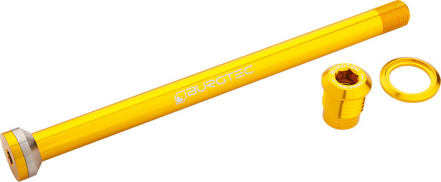 Burgtec Eje pasante trasero para MTBs Transition - burgtec bullion gold