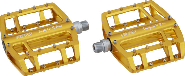 NC-17 Sudpin II Pro Plattformpedale - gold