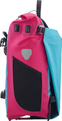 ORTLIEB sac à dos-sacoche vélo hybride Vario - cyber blue-cyber blue pink