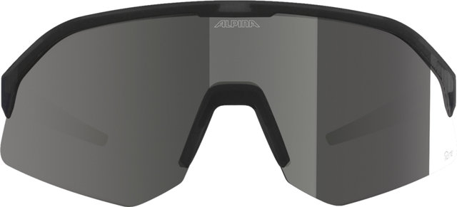 Alpina Sonic HR Q-Lite Sportbrille - midnight grey blue translucent matt | mirror silver