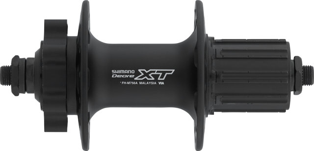 Shimano XT HR-Nabe FH-M756A Disc 6-Loch für Schnellspannachse - schwarz/32/Shimano MTB/Shimano MTB