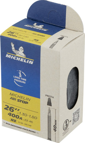 Michelin Cámara de aire H3 Airstop para 16" - universal/33-340 a 46-349/Válvula Presta (SV)/16 x 1.3-1.8 SV 40 mm/40 