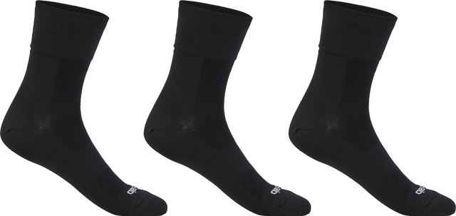 GripGrab Lightweight SL Summer Socks 3-Pack - black/41 - 44
