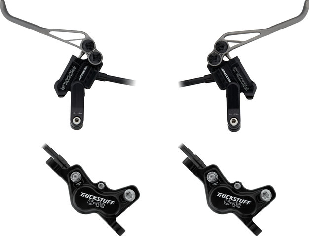 Trickstuff Piccola HD Titanium f+r Set Disc Brake - black / black/left/right (side-specific)/Set