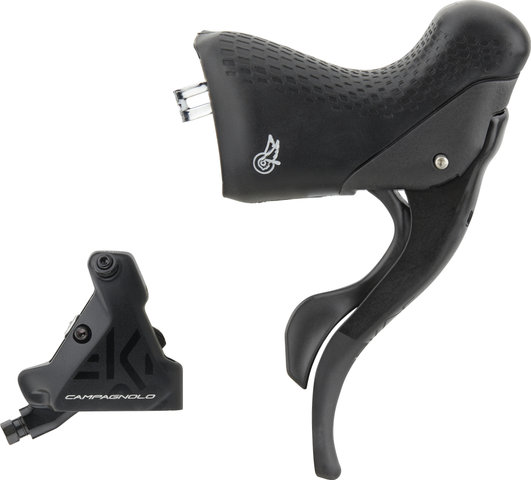 Campagnolo Freno de disco hidr. Ekar GT manetas de cambios/frenos Ergopower - black/Rueda trasera/Derecho (específico de lado)