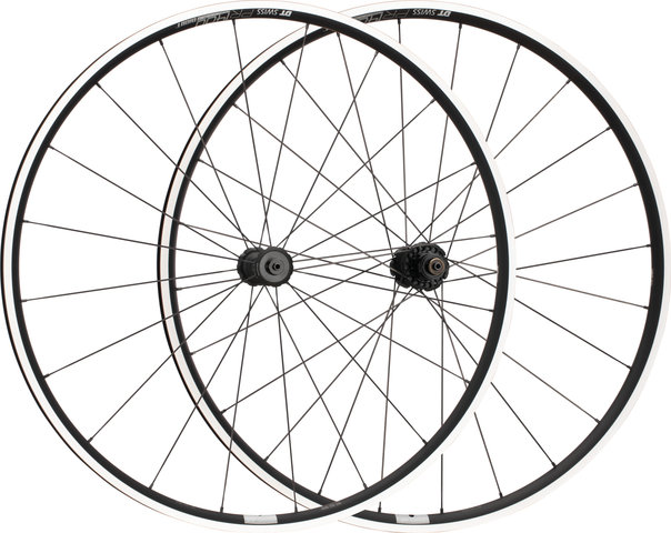 DT Swiss PR 1400 DICUT 21 frein sur jante 28" jeu de roues - emballage atelier - black | 135 mm | 28" | 100 mm | Shimano Route