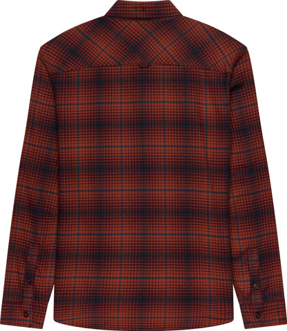 Fox Head Survivalist Core Flannel Shirt - amber scarlet | S