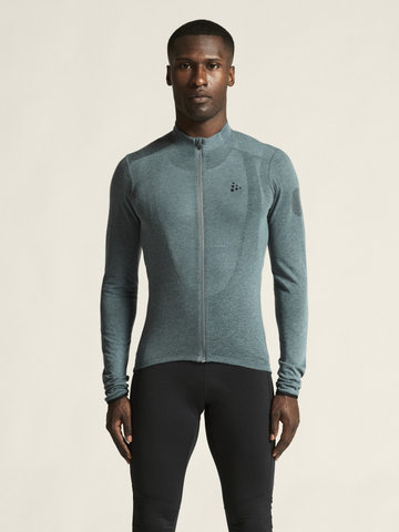Craft Maillot Core Bike Essence Wool L/S - weather | S