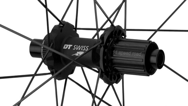 DT Swiss ER 1400 DICUT 21 Disc Center Lock 28" Wheelset - schwarz | Non Boost | Non Boost | 142 mm | 100 mm | 28" | 100 mm | 100 mm | 142 mm | Shimano Road