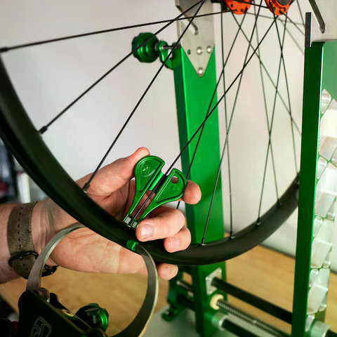 Abbey Bike Tools Llave de radios SD Spoke Wrench - green