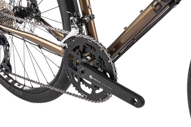 Bombtrack Audax bicicleta de gravel 27,5" - metallic dark brown/M/170,0 mm/27,5" (650B)/53 