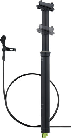 OneUp Components Tige de Selle Dropper Post 27,2 V2 120 mm Télécommande V3 Pince - black | 0 mm | 395 mm | 27,2 mm | Collier fendu | V3
