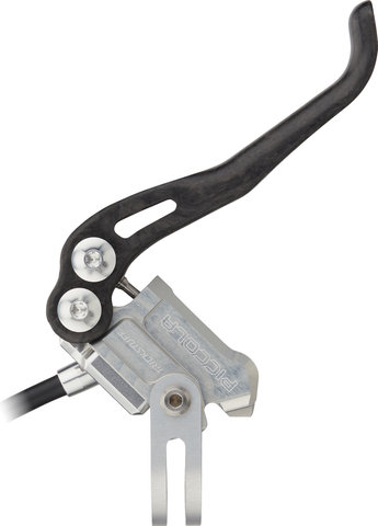 Trickstuff Piccola Carbon f+r set disc brake flatmount / postmount - silver-silver/Set/left/right (side-specific)