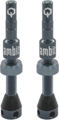 Ambit Components Válvulas Tubeless Realm - azul | Válvula Presta (SV) | 40 mm