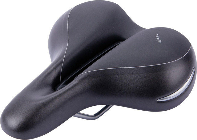 CONTEC Elliptic + Women's Saddle - black-silver | 226 mm | 255 mm