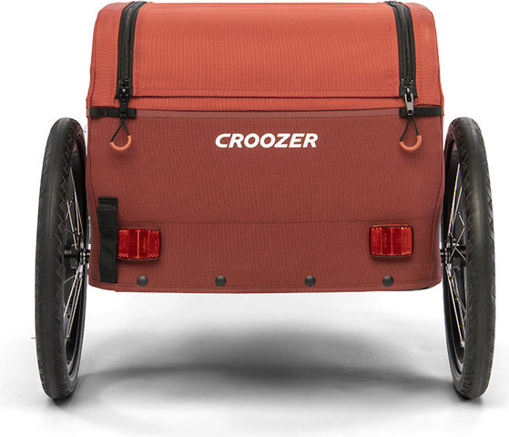 Croozer Remolque de transporte Cargo Kalle - lava red/16"