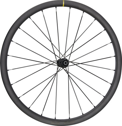 Mavic Juego de ruedas Cosmic SLR 32 Disc Center Lock Carbon - negro/Non Boost/Non Boost/142 mm/100 mm/28"/Shimano carretera/100 mm/Shimano carretera/100 mm/142 mm