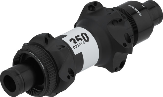 DT Swiss 350 Straight Pull Road Center Lock Disc Rear Hub - 2023 Model - black/SRAM XDR/24/SRAM XDR