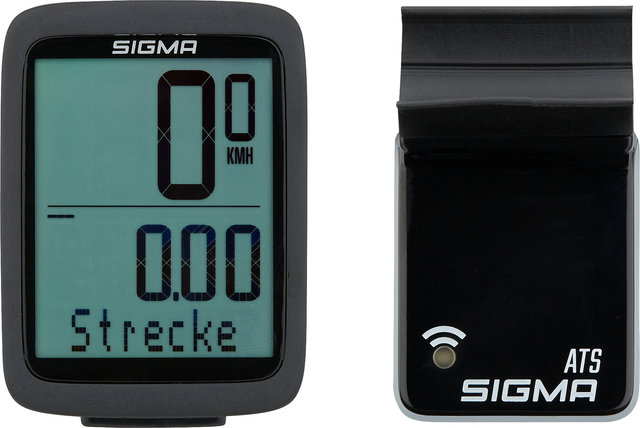 Sigma BC 10.0 ATS wireless Tacho - schwarz