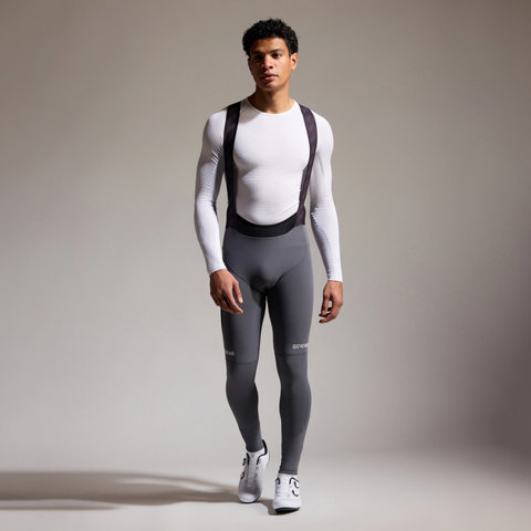 GORE Wear Culotte con tirantes SPINSHIFT Thermo + - lab graphite/M