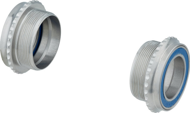 Rotor Eje de pedalier de acero BSA Track - plata | BSA