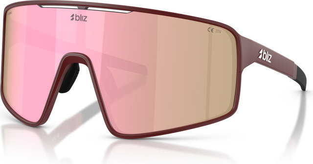 Bliz Lunettes de Sport P001S - matte burgundy