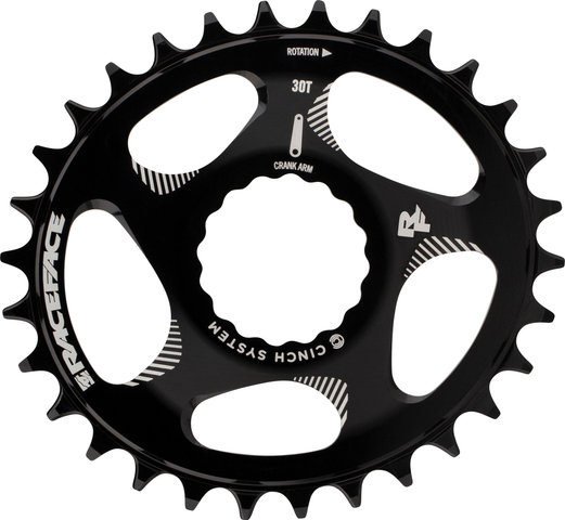 Race Face Plato ovalado Cinch Direct Mount Oval - black/30 