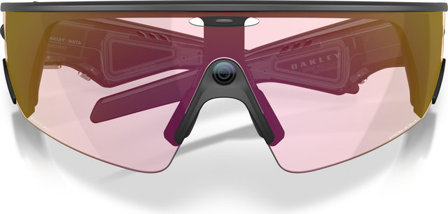 Oakley Vanguard Meta AI Sports Glasses - black | prizm transitions red
