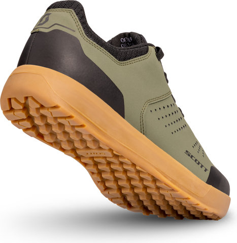 Scott Shr-alp Lace Flat Pedal MTB Flat Pedal Shoes - moss green-black | 41