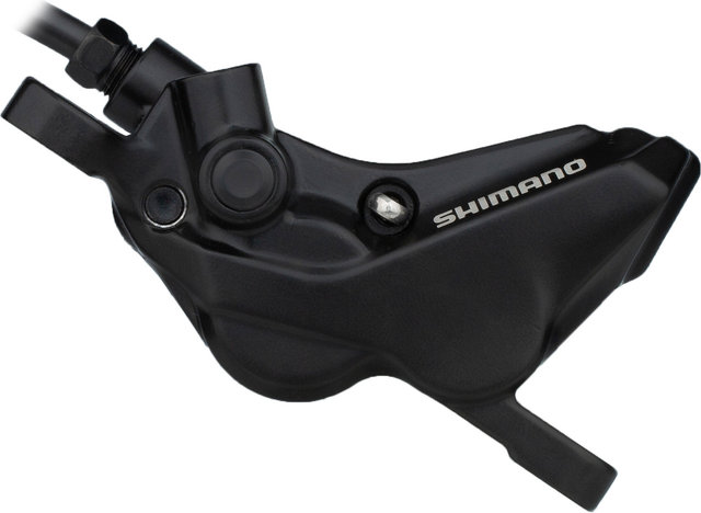 Shimano Freno de disco BR-MT420 + BL-MT401 J-Kit - negro/Rueda delantera/Izquierdo (específico de lado)
