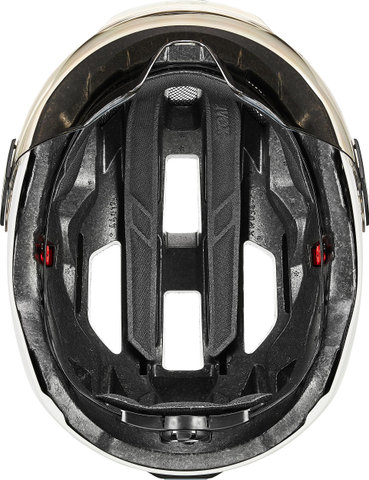 uvex Stride Visor Helm - white matt/56 - 59 cm