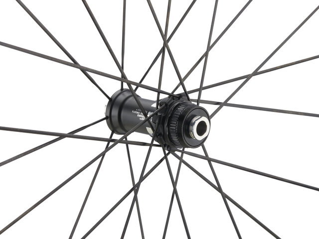 Fulcrum Sharq 42/47Disc Center Lock Carbon 28" Laufradsatz - schwarz/142 mm/100 mm/28"/Shimano Road