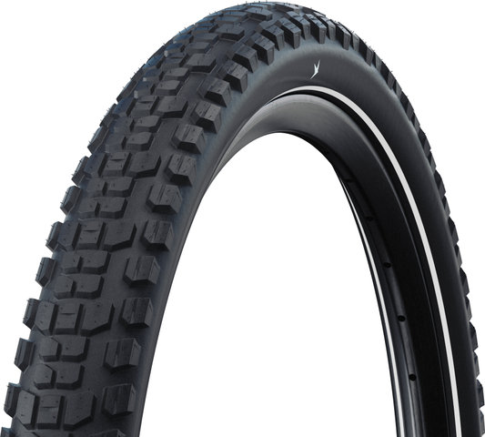 Schwalbe Hybrid Johnny Watts Plus ADDIX Green E-50 27.5" Llanta de alambre - black reflex | 60 mm | 27.5 | 60-584 | 2.35 