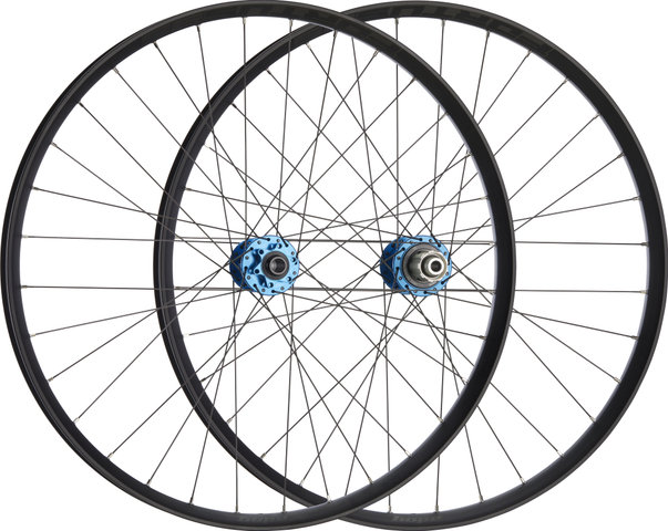 Hope Pro 5 + Fortus 35 Disc 6-bolt 27.5" Boost Wheelset - blue/Shimano MTB/Boost/148 mm/110 mm/Boost/27.5" (650B)/110 mm/Shimano MTB/110 mm/148 mm
