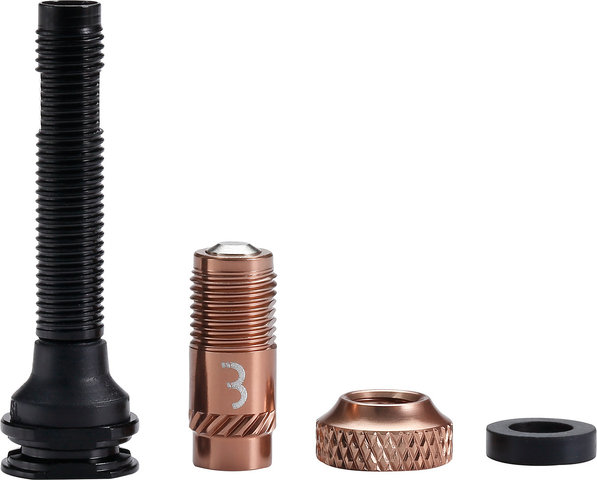 BBB Ensemble de valves CoreCap Tubeless - cuivre | CoreCap | 40 mm