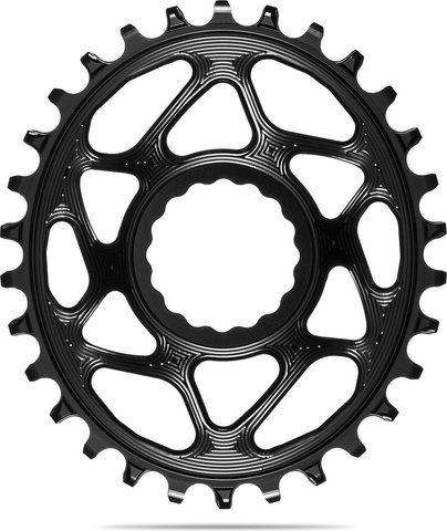 absoluteBLACK Oval Boost Kettenblatt für Race Face Cinch 3 mm Offset - black | 30 Z | 30