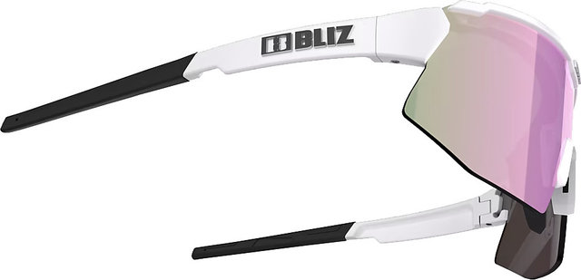 Bliz Gafas deportivas Breeze Small - matte white/brown-rose
