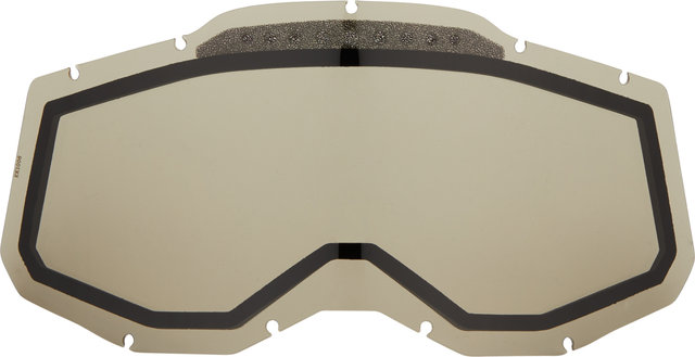100% Lente rep. Dual Pane Vented p. Racecraft 2 /Accuri 2 /Strata 2 Goggle - smoke/smoke