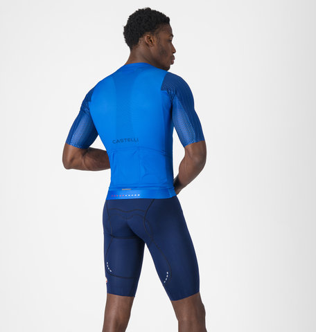 Castelli Free Aero Race S Bib Short Trägerhose - belgian blue | M