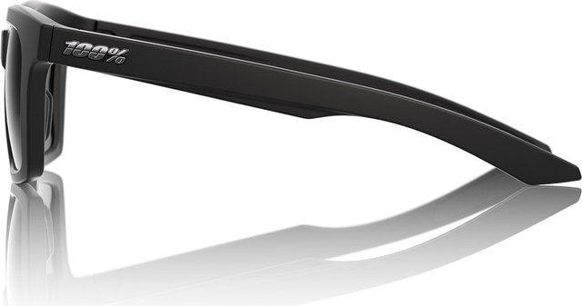 100% Lunettes fumées Erba - soft tact black/smoke