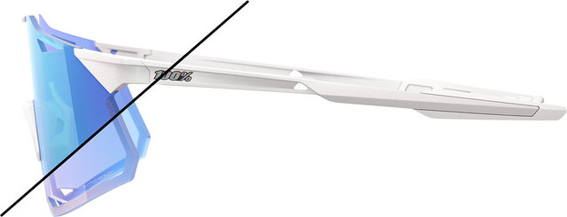 100% Hypercraft Photochromic Sports Glasses - bastille | blue mirror photochromic