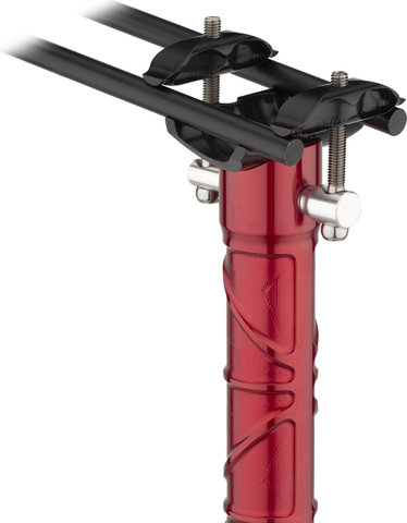 tune Leichtes Stück Seatpost, 340 mm - red/340 mm/0 mm/27,2 mm