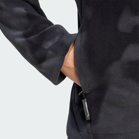 adidas Outdoor TERREX Multi Full-Zip Fleece AOP3 Women's sweater - carbon-black | L