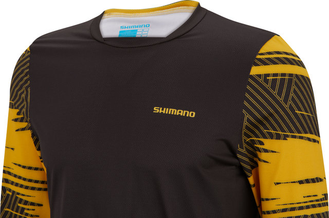 Shimano Maillot Myoko L.S. - mustard yellow/M