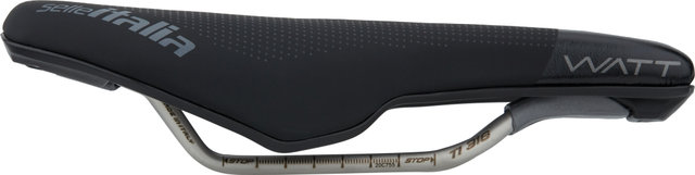 Selle Italia Watt TI316 Gel Superflow Sattel - schwarz