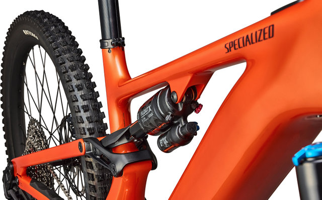 Specialized Turbo Levo 4 Comp Carbon 29"/27,5" - gloss orange tint over silver dust-dark navy/160 mm/44 mm/155,0 mm/29" (VR), 27,5" (HR)/L