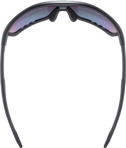 uvex sportstyle 706 CV V colorvision variomatic sports glasses - black matte/colorvision outdoor variomatic